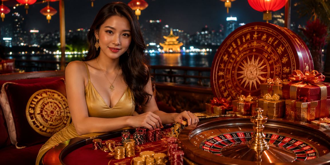 Không khí giải trí cao cấp tại Hà Nội về đêm với bàn roulette sang trọng